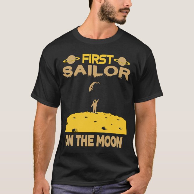 Camiseta Marinero En La Luna (Anverso)
