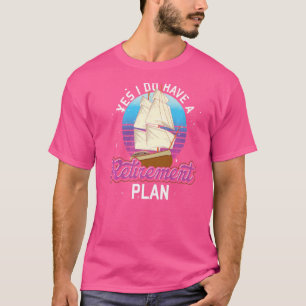 Camiseta Marinero Jubilado Capitán de Navío Jubilación Barc