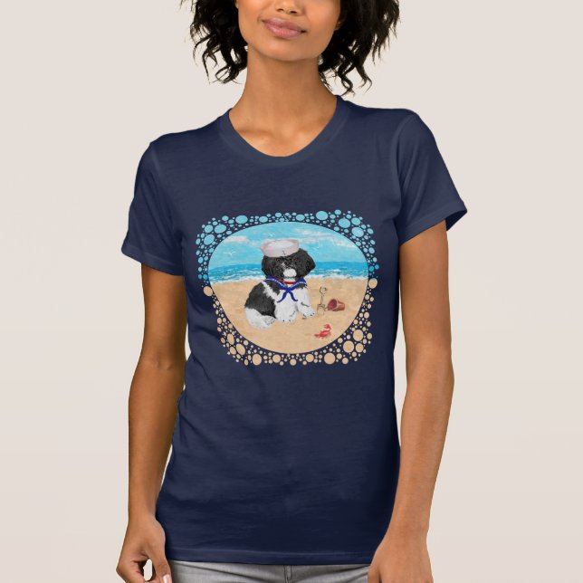 Camiseta Marinero Shih Tzu (Anverso)