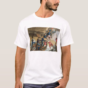 Camiseta Marineros británicos que suben a un buque de