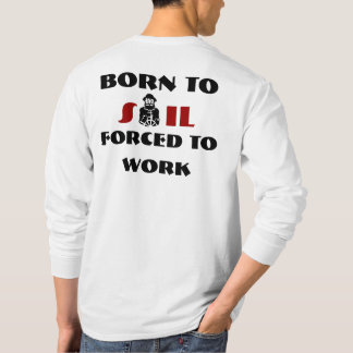 Camiseta Marineros divertidos del humor del capitán de la