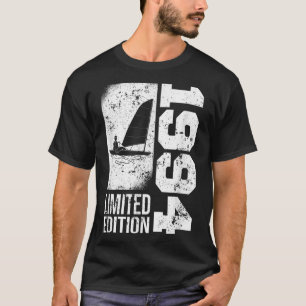 Camiseta Marineros Yates-barcos de vela Vintage 1994 Cumple
