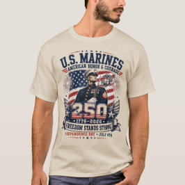 Camiseta Marines de EE. UU. "La libertad se mantiene fuerte
