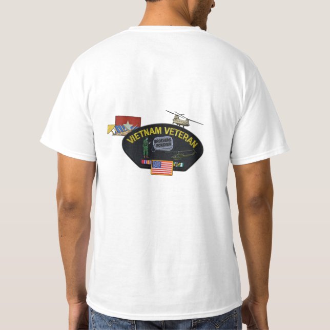 Camiseta Marines de la Fuerza Aérea de la Armada del Ejérci (Reverso)
