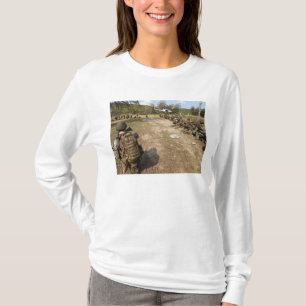 Camiseta Marines estadounidenses proporcionan seguridad com