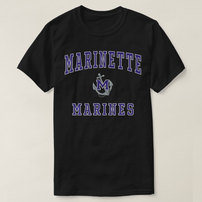 Camiseta Marinette High School Marines (Diseño del anverso)