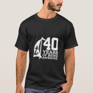 CAMISETA MARINISTA 40 AÑOS DE SER INCREÍBLE VELA 40.ª AVE