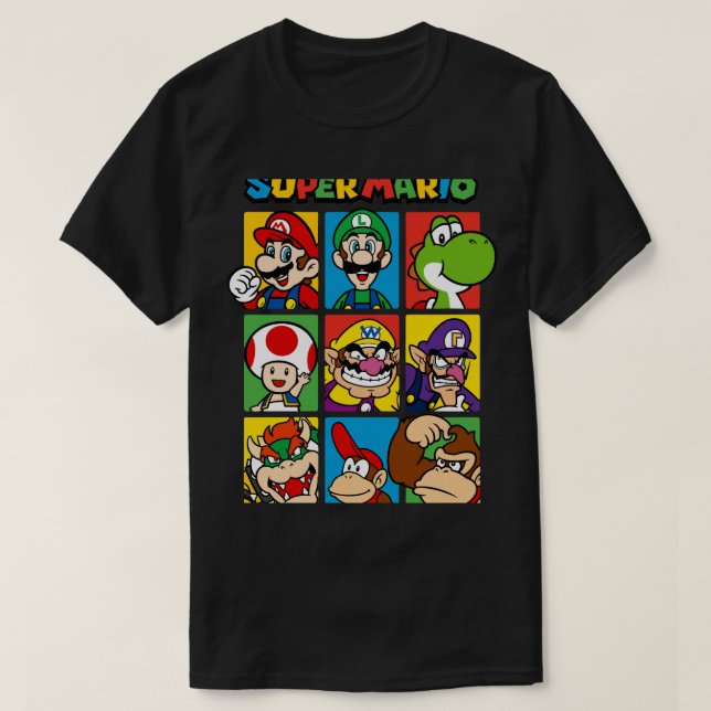 Camiseta mario (Diseño del anverso)
