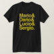 Camiseta Mario& Dario& Lucio& Sergio (Anverso del diseño)