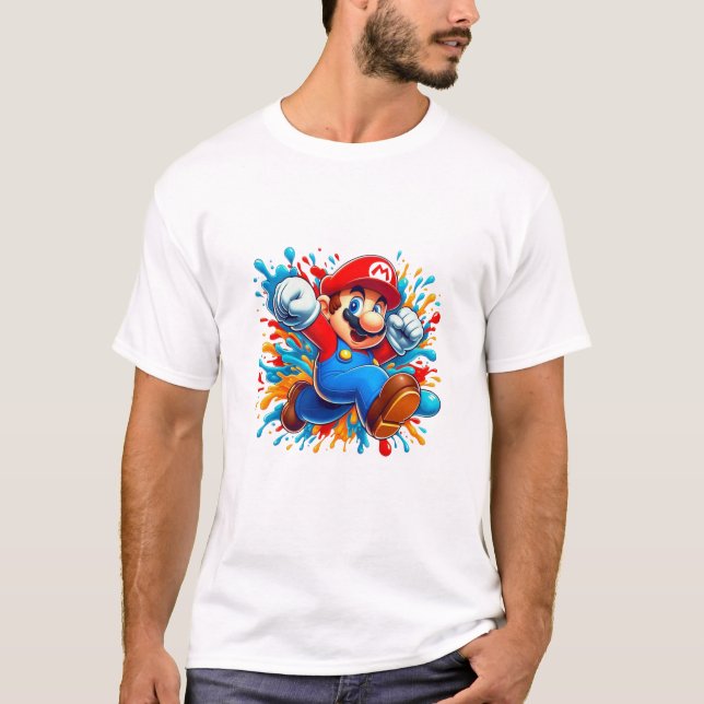 Camiseta Mario Poderoso (Anverso)