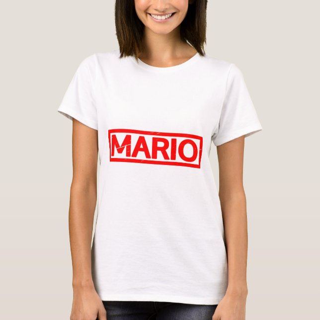 Camiseta Mario Stamp (Anverso)