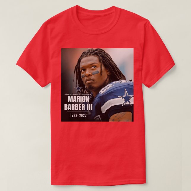 Camiseta Marion Barber II (Diseño del anverso)