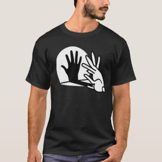 Camiseta Marioneta de la sombra del conejo