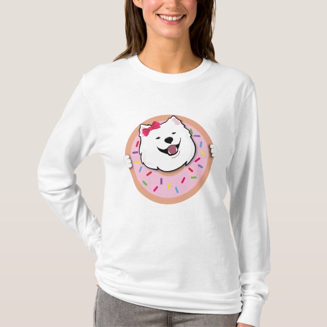 Camiseta Marioneta en un donut (Anverso)