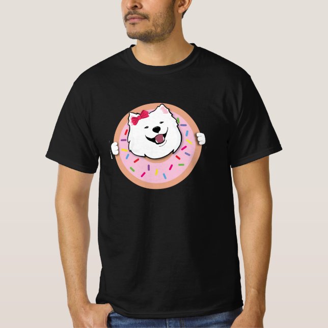 Camiseta Marioneta en un donut (Anverso)