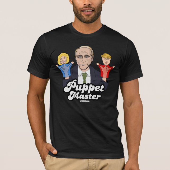 Camiseta Marioneta Putin principal (Anverso)