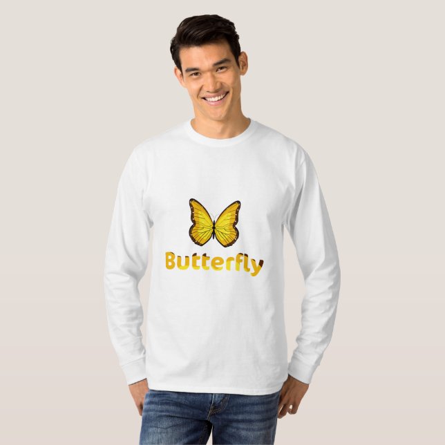 Camiseta Mariposa (Anverso completo)