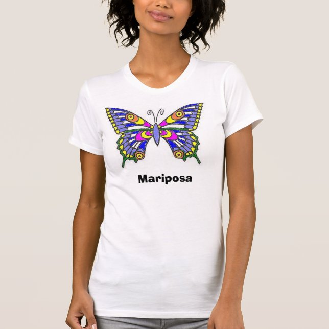 Camiseta Mariposa (Anverso)