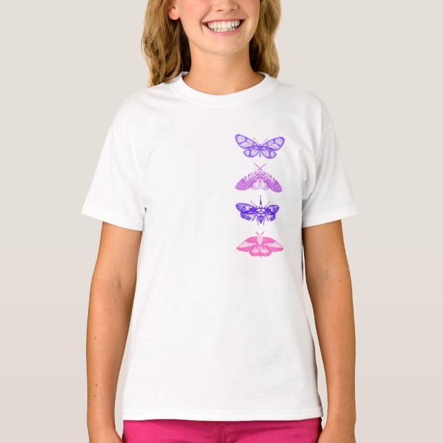 Camiseta mariposa (Anverso)