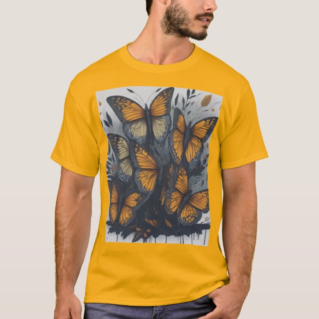 Camiseta mariposa (Anverso)