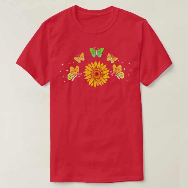 Camiseta Mariposa (Diseño del anverso)