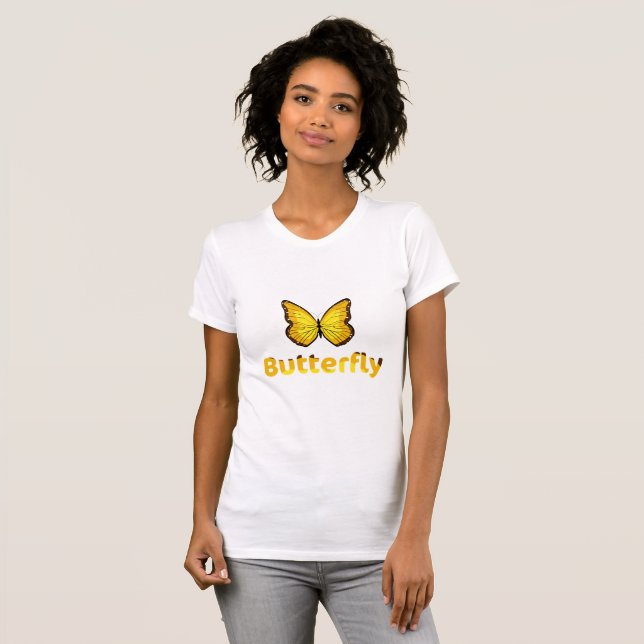 Camiseta Mariposa (Anverso completo)