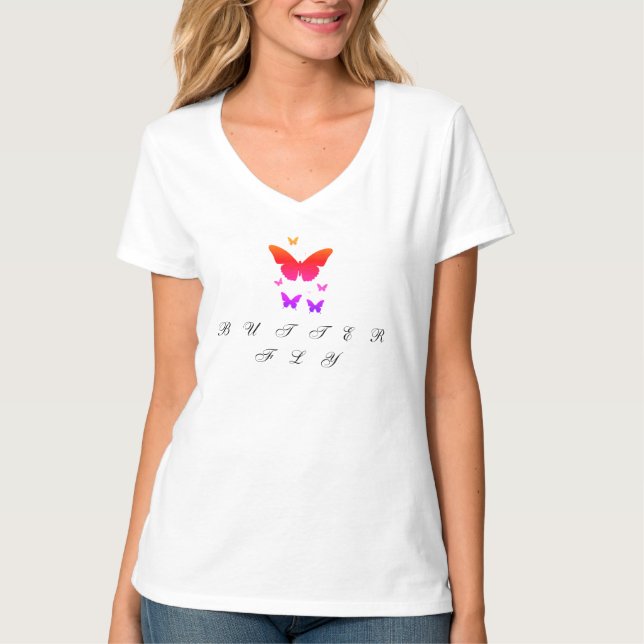 Camiseta Mariposa (Anverso)