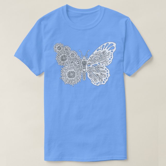 Camiseta Mariposa18 (Diseño del anverso)