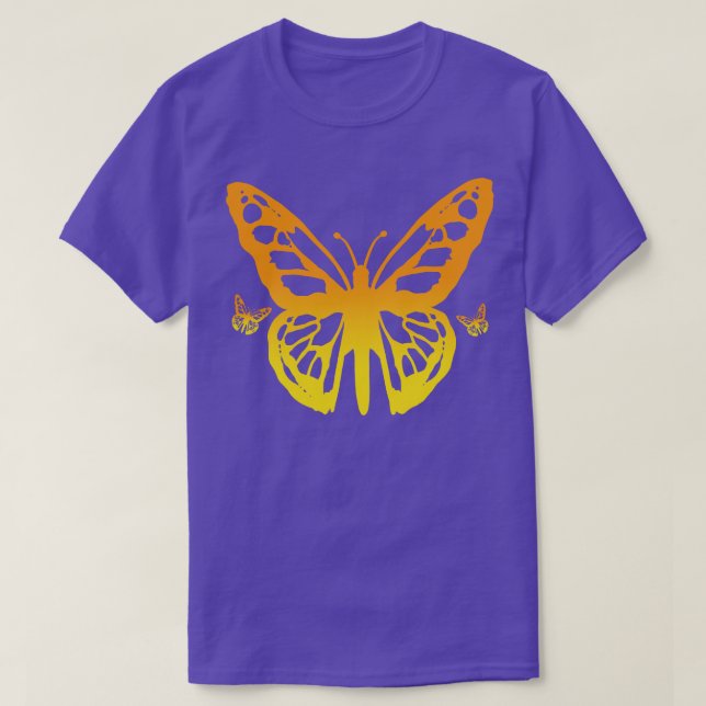 Camiseta Mariposa 1 (Diseño del anverso)