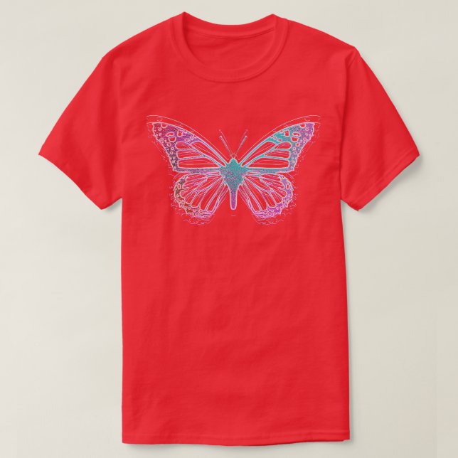 Camiseta Mariposa 1 (Diseño del anverso)