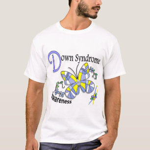 Camiseta Mariposa 2 Síndrome de Down del vitral