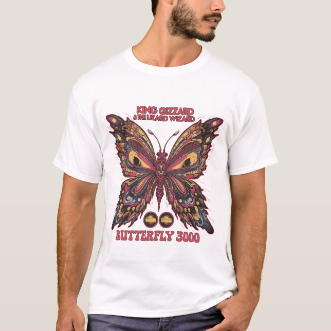 Camiseta mariposa 3000 - King Gizzard (Anverso)