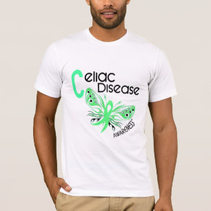 Camiseta MARIPOSA 3,1 de la enfermedad celiaca