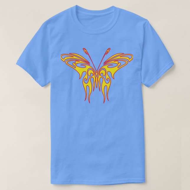 Camiseta mariposa 453 (Diseño del anverso)