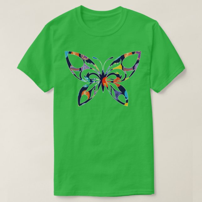 Camiseta Mariposa 518 (Diseño del anverso)