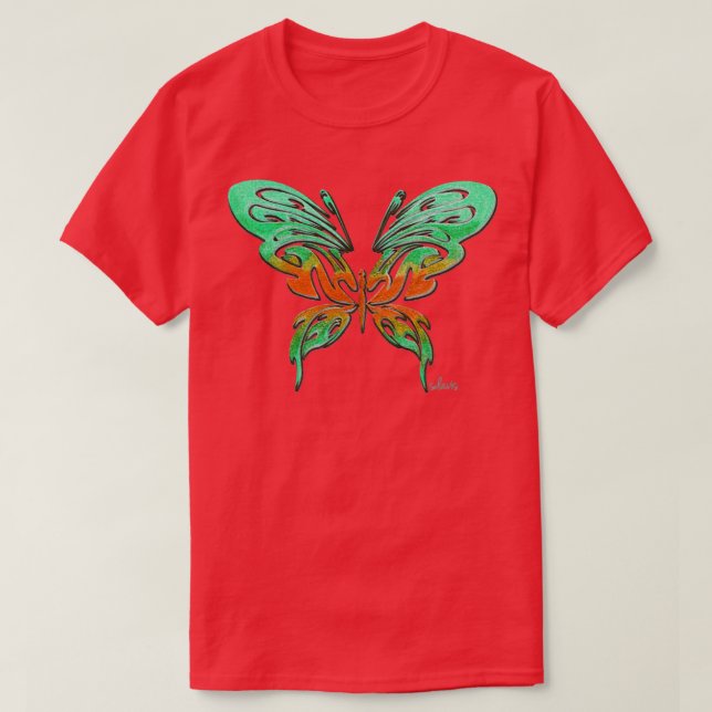 Camiseta Mariposa 52018 cp (Diseño del anverso)