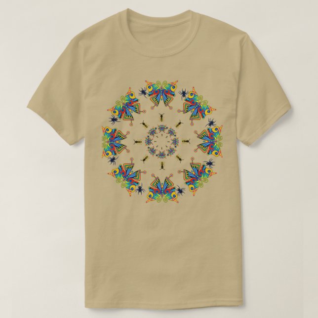 Camiseta mariposa 521 (Diseño del anverso)