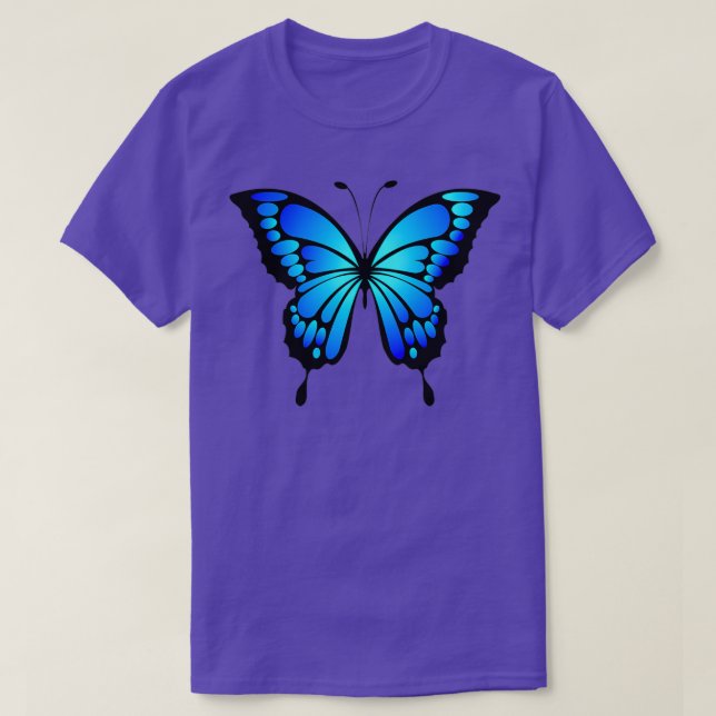 Camiseta mariposa 527 (Diseño del anverso)
