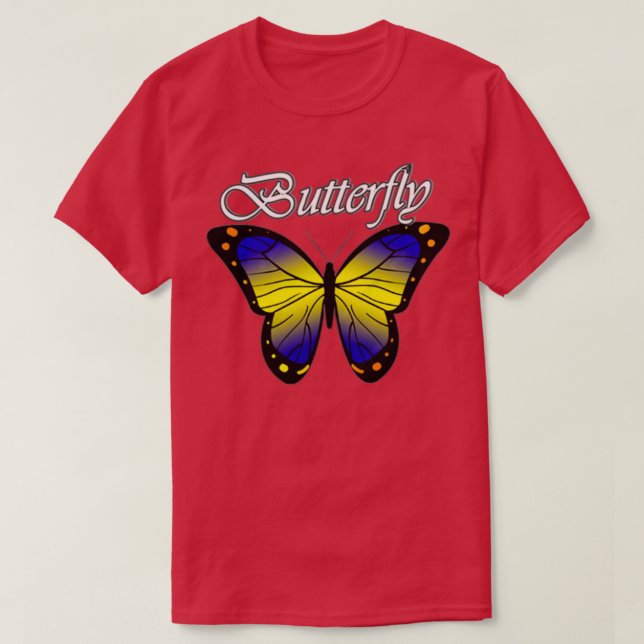 Camiseta Mariposa 542 (Diseño del anverso)