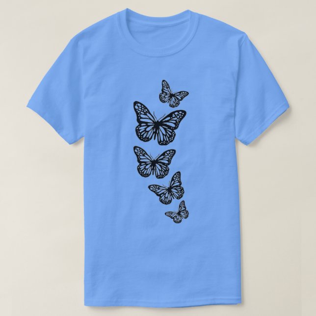 Camiseta Mariposa 5x (Diseño del anverso)