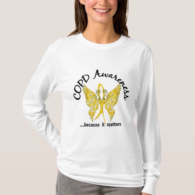 Camiseta Mariposa 6,1 COPD (Anverso)