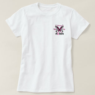 Camiseta Mariposa 7 del cáncer de pecho