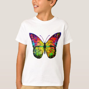 CAMISETA MARIPOSA ABSTRACTO