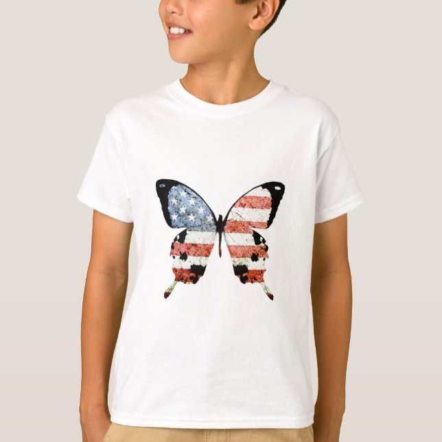 Camiseta Mariposa americana (Anverso)