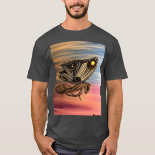 Camiseta Mariposa anglosajona blanca