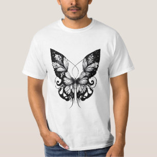 Camiseta Mariposa Animal salvaje naturaleza Ilustracion art