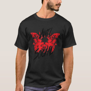 Camiseta Mariposa Antisocial Para Introvertido 2