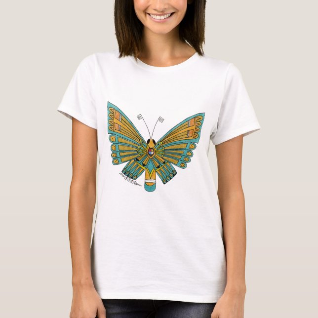 Camiseta Mariposa azul (Anverso)