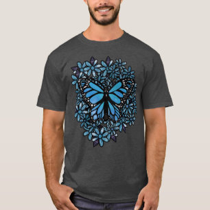 Camiseta Mariposa azul3