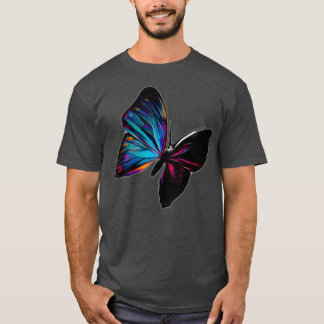 Camiseta Mariposa azul del océano
